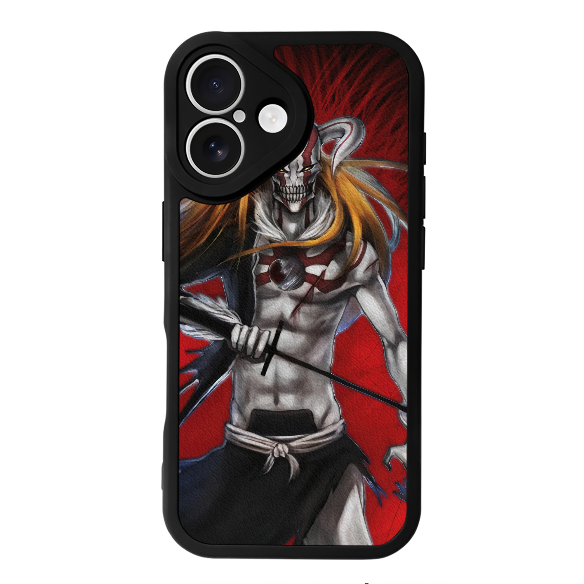 （画像用） ブリーチ BLEACH 【iPhone 16シリーズ対応】シリコンスマホケース（レザー調） 材質：シリコン